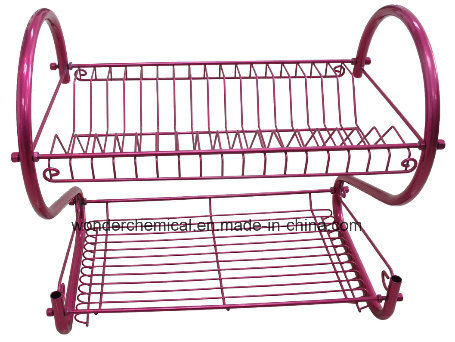 环氧聚酯纳米铬玫瑰红粉末涂料