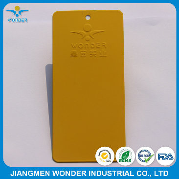 Ral 1003黄色聚酯粉末涂料外墙用家具