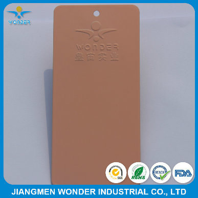 耐候半光泽粉红色聚酯粉末涂料油漆