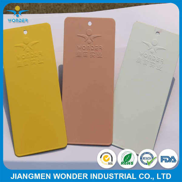 耐刮擦哑光光泽Ral彩色粉末涂料合金