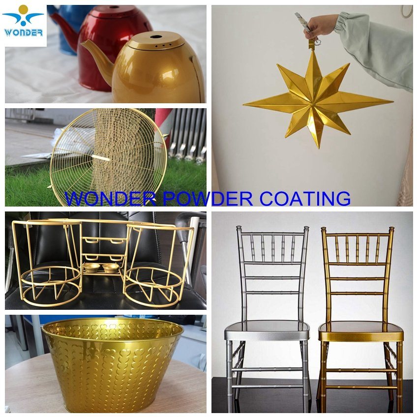 用于装饰的纳米铬粘合金属金铜粉涂层