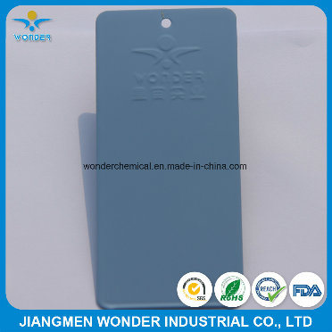 Ral5024蓝色纯聚酯防紫外线粉末涂料外墙