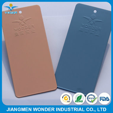 Pantone / Ral颜色纯聚酯静电粉末涂料户外