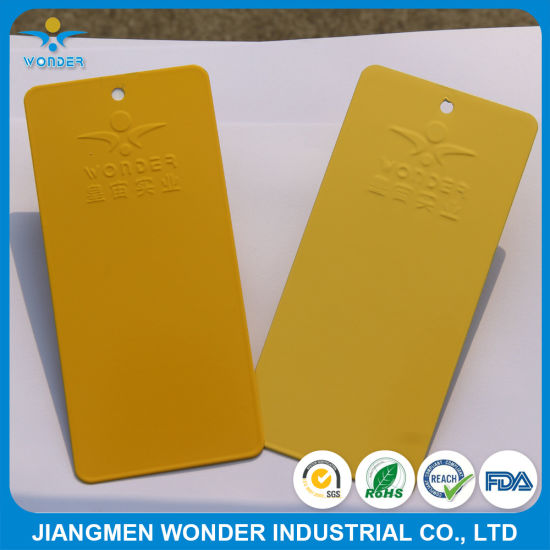 Ral1003用于架子的静电高光泽黄色粉末涂料