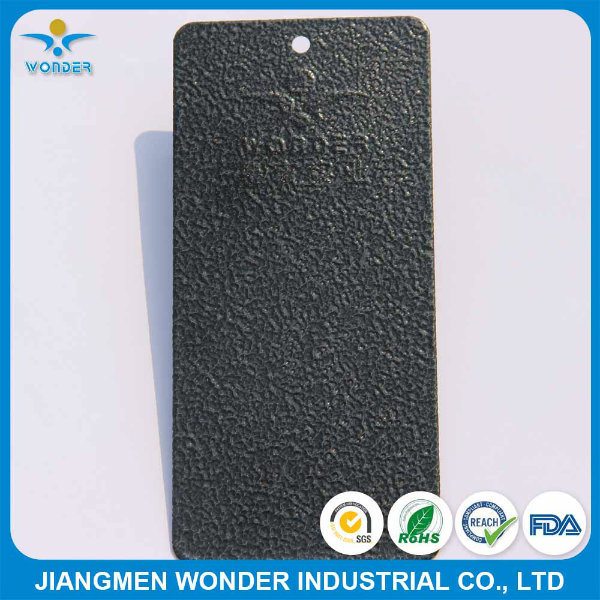 用于内阁的环氧聚酯锤纹理灰色粉末涂料