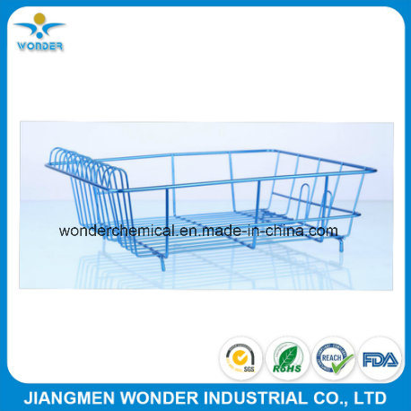 用于金属丝篮的抗紫外线高Gloosy Blue Candy效果粉末涂料