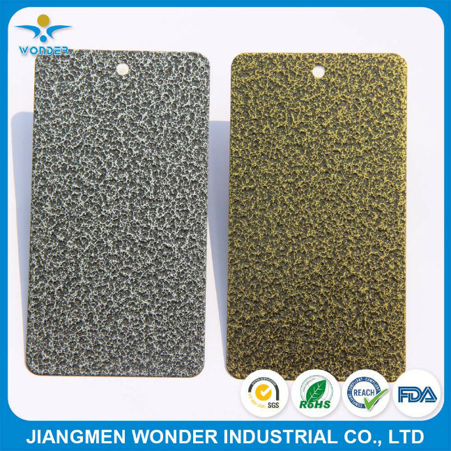 环氧皱纹纹理古董黄铜粉末涂料